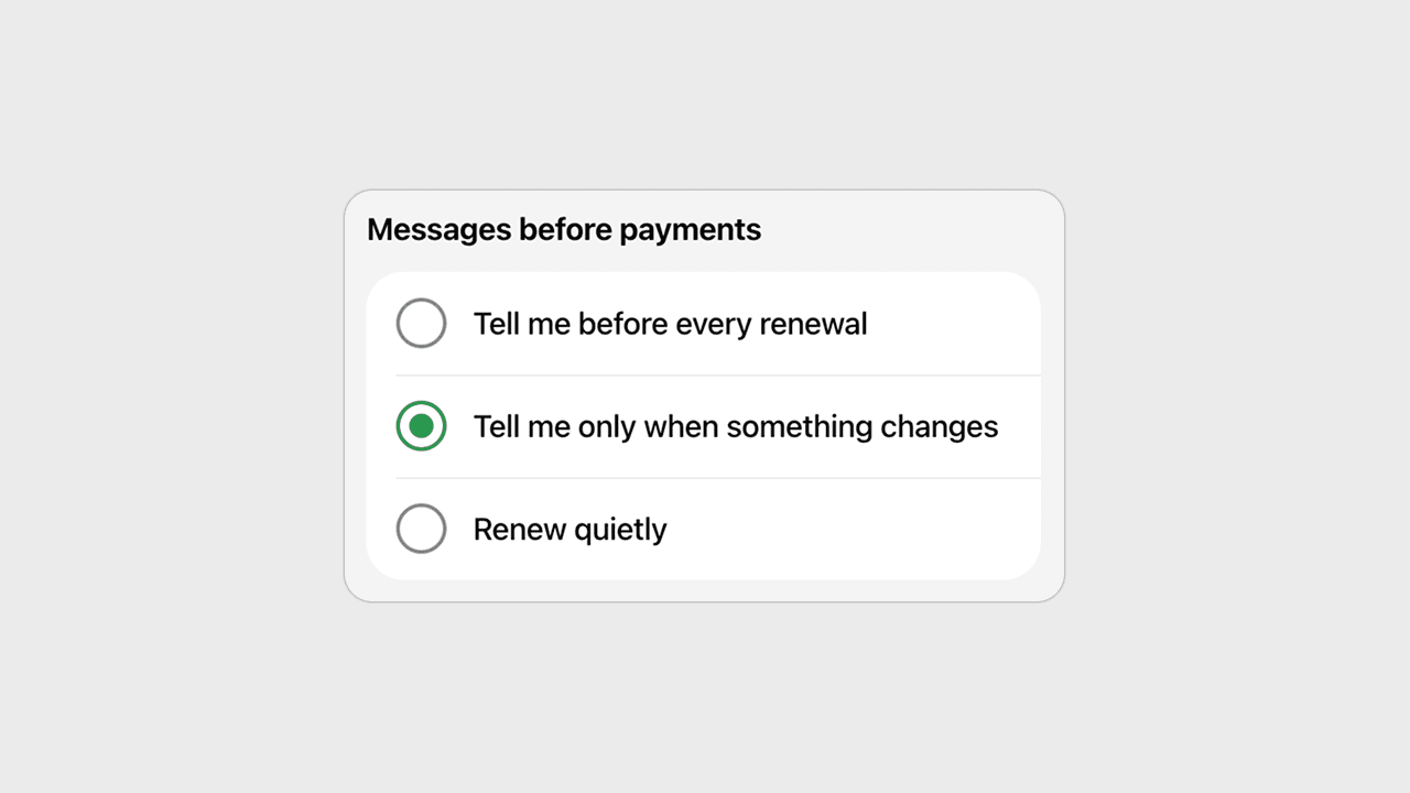 WhatsApp Payments showing a Netflix AutoPay price increase with an option not to pay